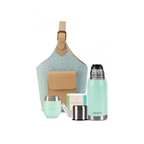 Kit Matero Nodes Telar Aqua C/ Verde Pastel