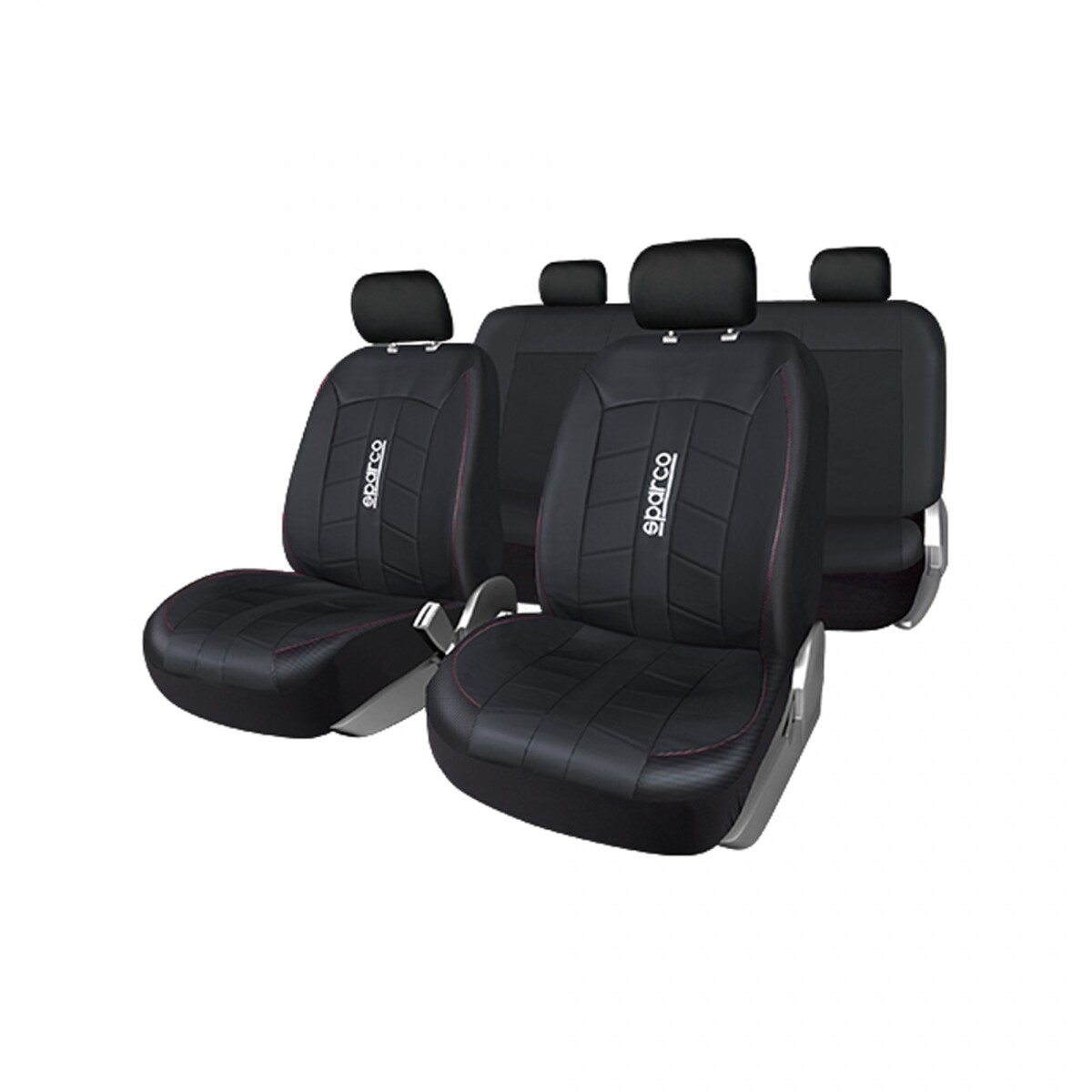 Sparco Cubre Asiento PVC Negro 