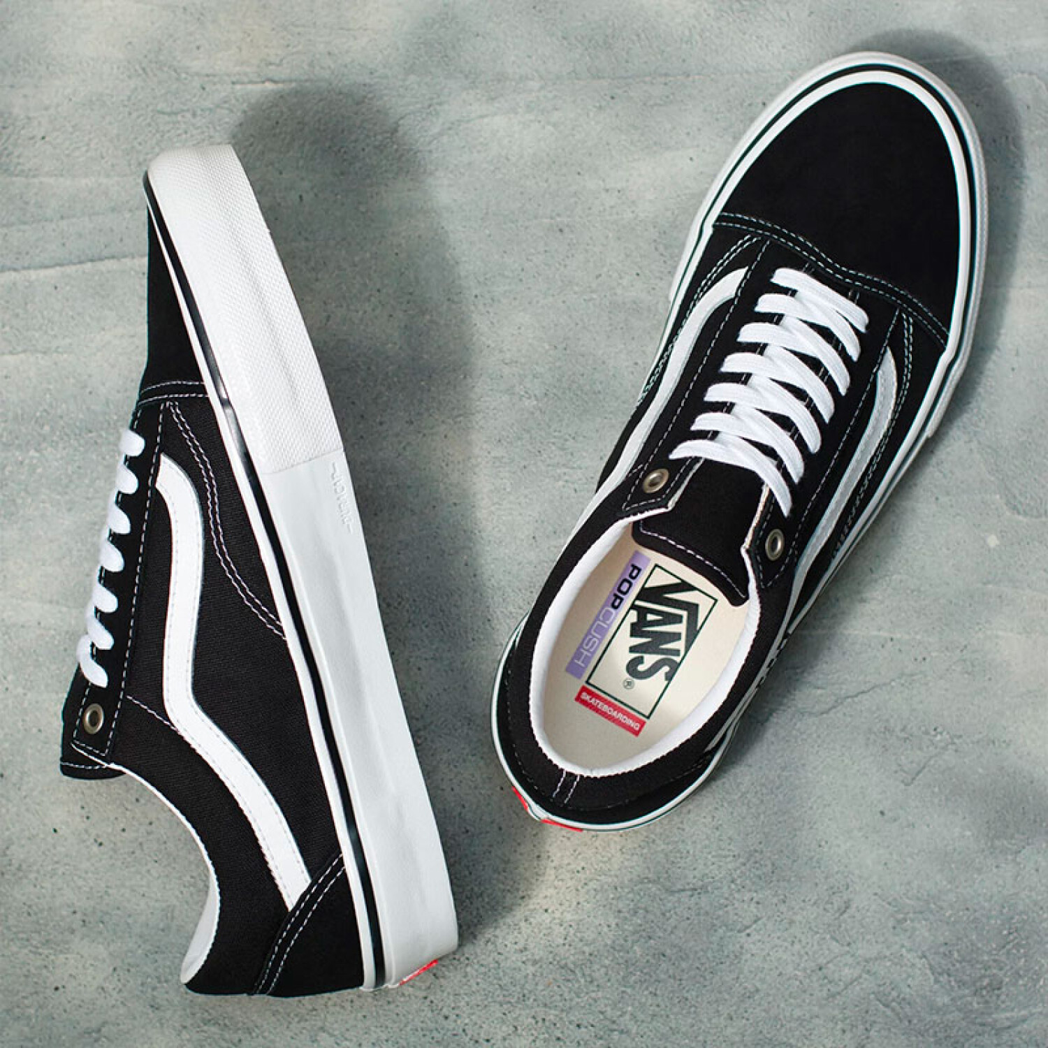 Zapatos vans grises freash uruguay
