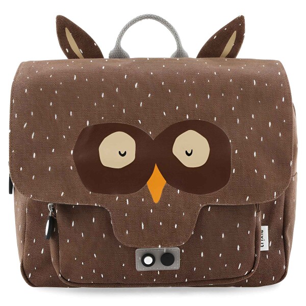Mochila Escolar Divertida Trixie Infantil Diseño De Animales Diseño Búho