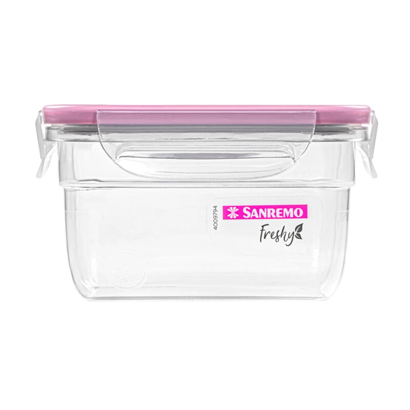 Pote con traba 537 ml ROSADO