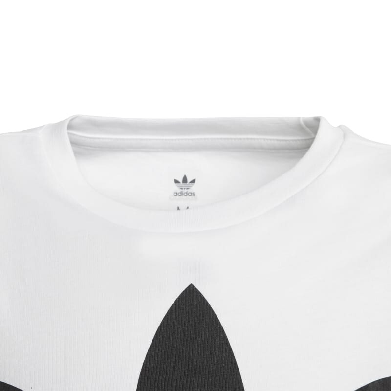 Remera Adidas Original de Niños - DV2904 Blanco-negro