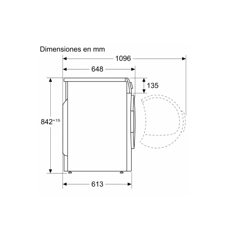 Secarropas de Bomba de Calor 9Kg BOSCH WQG24500ES Secarropas de Bomba de Calor 9Kg BOSCH WQG24500ES
