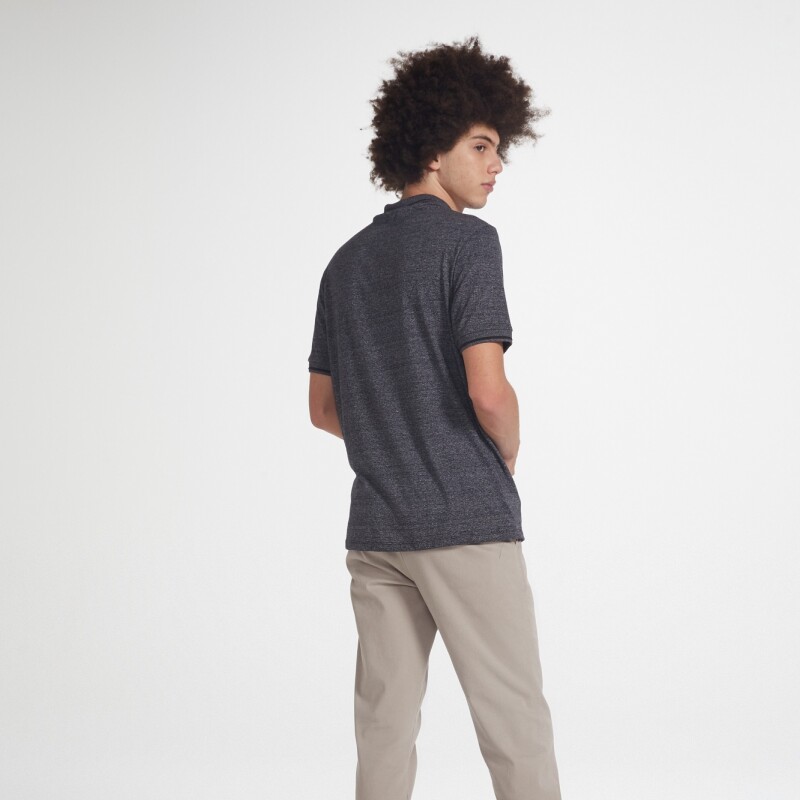 CAMISA POLO MM MASC PRETO ESCURO