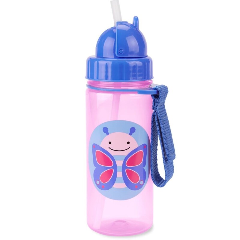 Botella C/sorbito Mariposa Skip Hop Botella C/sorbito Mariposa Skip Hop