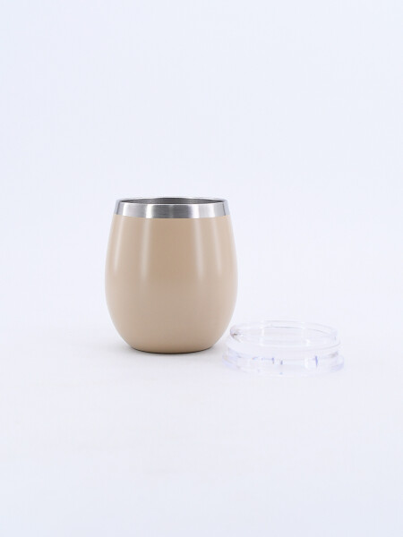 MATE ACERO INOXIDABLE BEIGE