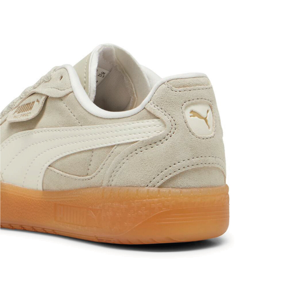 Zapatillas Puma Palermo Lth Mujer Desert Dust-Frosted Ivory-Gold
