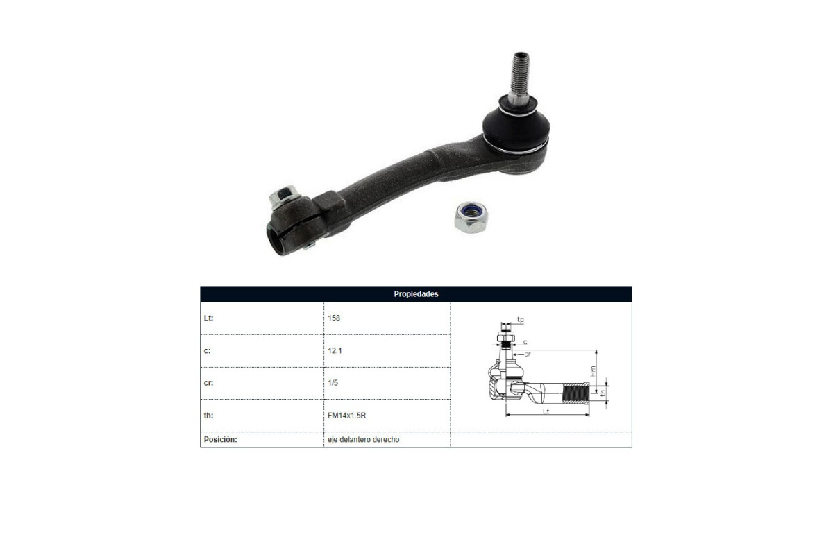 Puntero Renault Symbol/Clio 00-13 Der Puntero Renault Symbol/Clio 00-13 Der