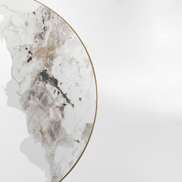 MESA AUXILIAR CONO CERAMIC Blanco - Small