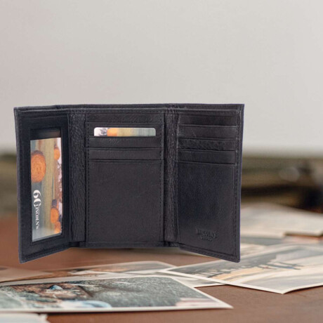 Billetera Cuero Seth Negro