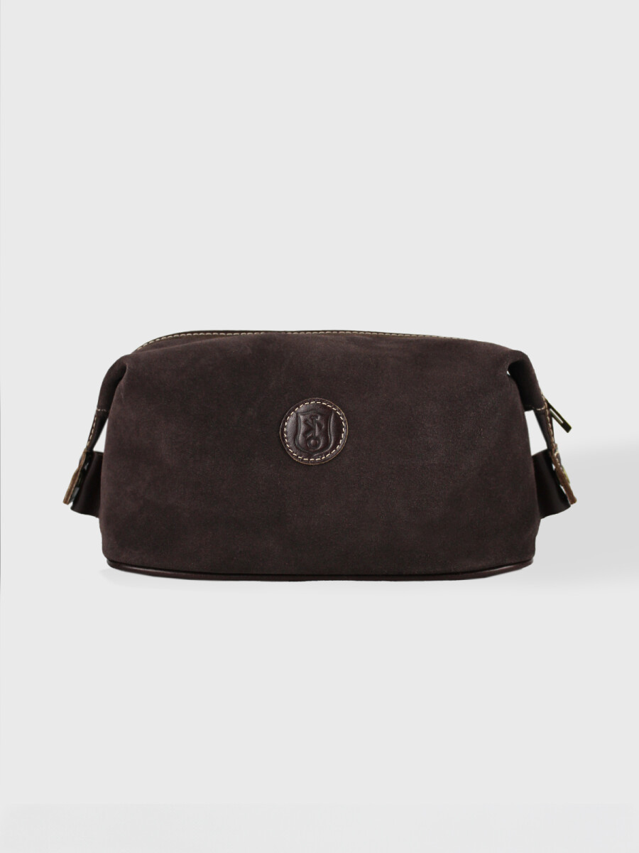 Necessaire Julián - Marrón Oscuro 