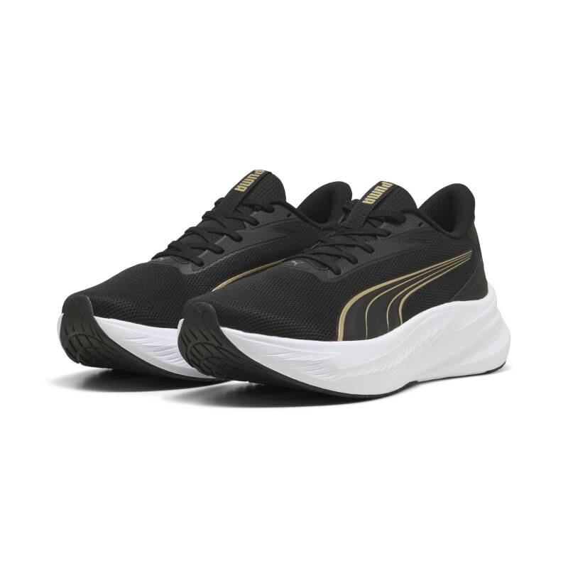 Championes Puma MaxStride Lite Mujer 313497 07 Negro-dorado