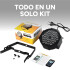 Proyector Luces LED RGB X36 Control Discoteca Fiesta Evento Color Negro