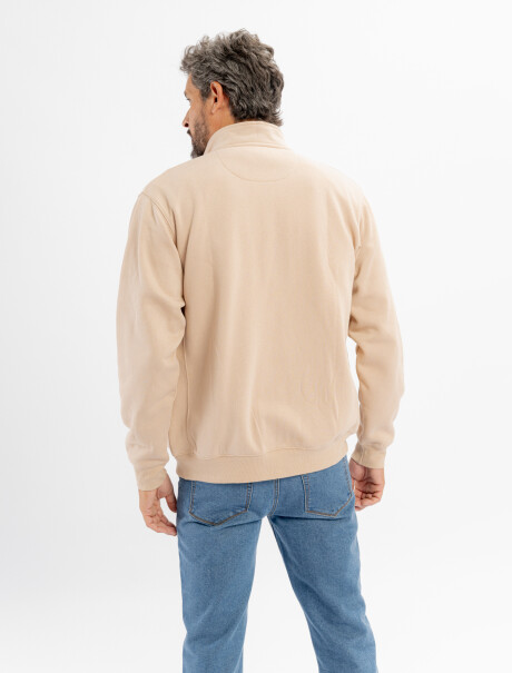 Campera felpa Marco beige
