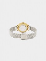 Reloj Con Esfera Mapamundi bicolor