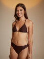 Top+bikini Twist Chocolate