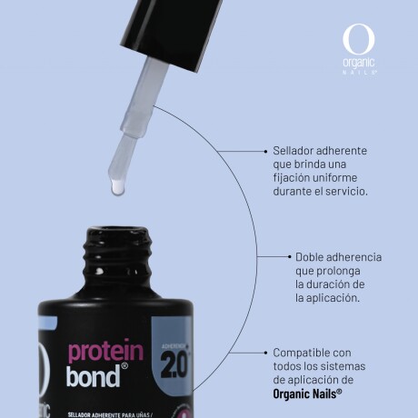 Sellador De Esmalte Protein Bond Organic Nails 10 ml Sellador De Esmalte Protein Bond Organic Nails 10 ml
