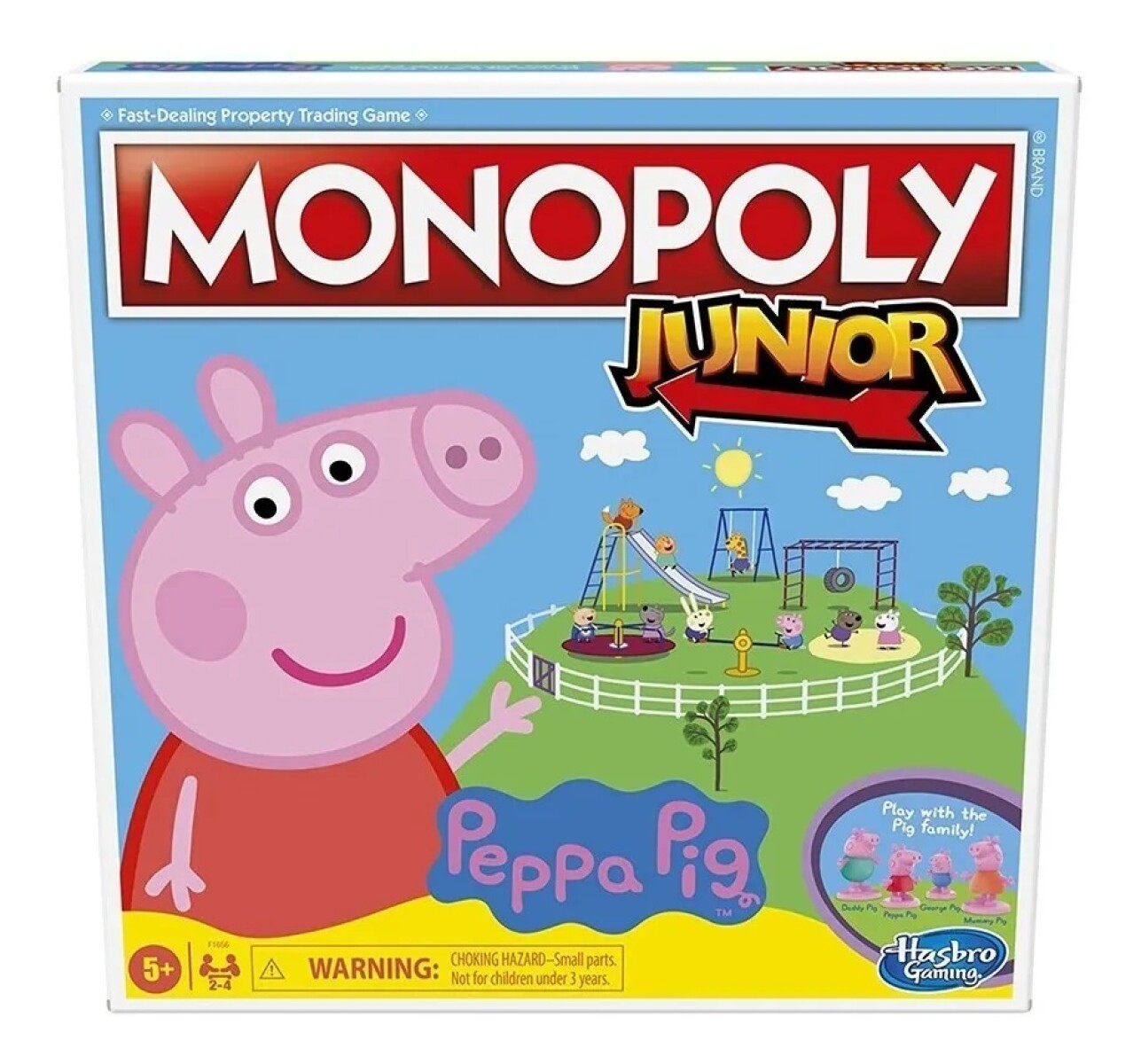 Juego De Mesa Monopoly Junior Peppa Pig Hasbro 