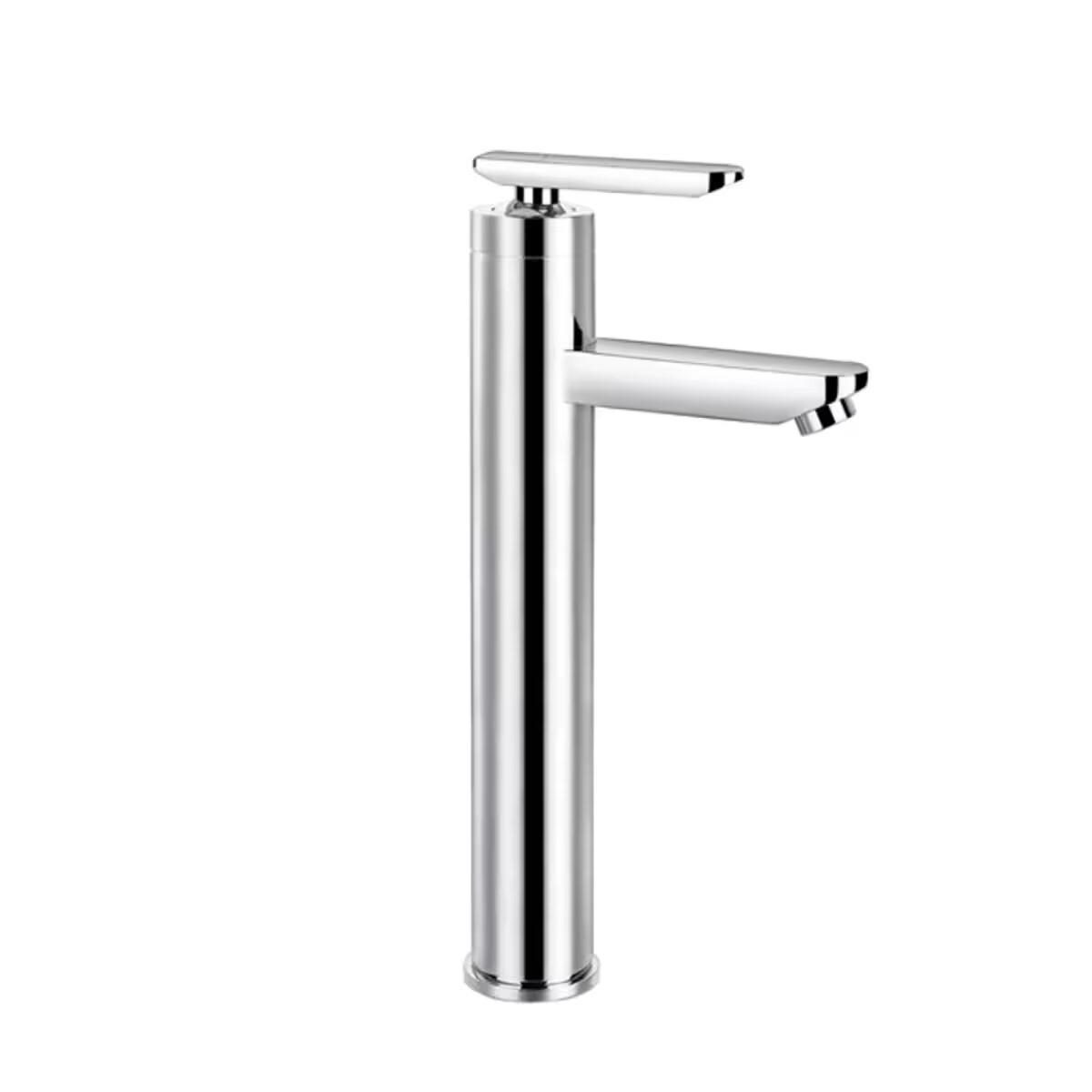 Grifería De Lavatorio Monocomando Alto De Mesada Edimburgo Kratos Cromado 