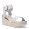 Sandalias de Mujer Bottero c/hebilla Blanco Hueso