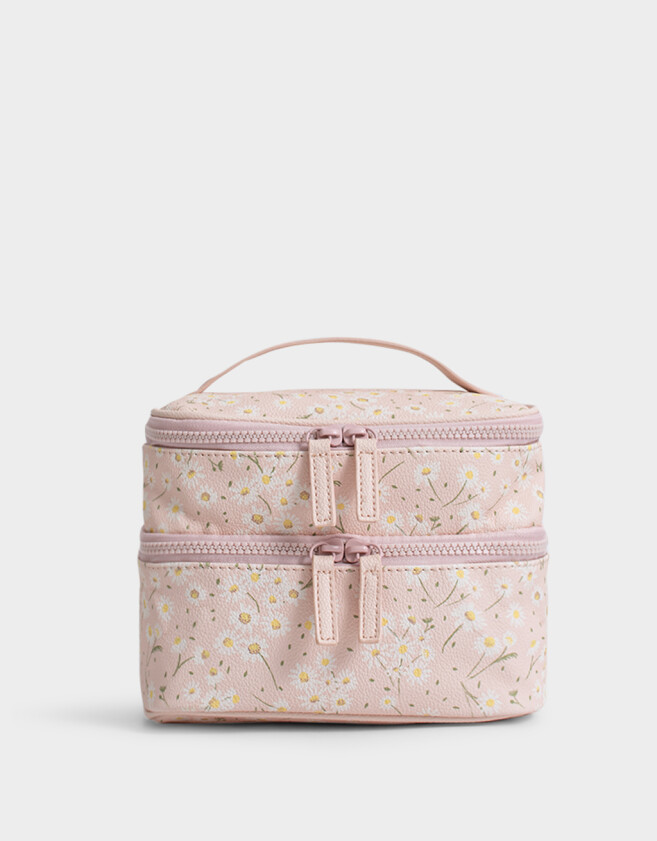 Porta Cosméticos Flores Porta Cosméticos Margaritas - Estampado Flores