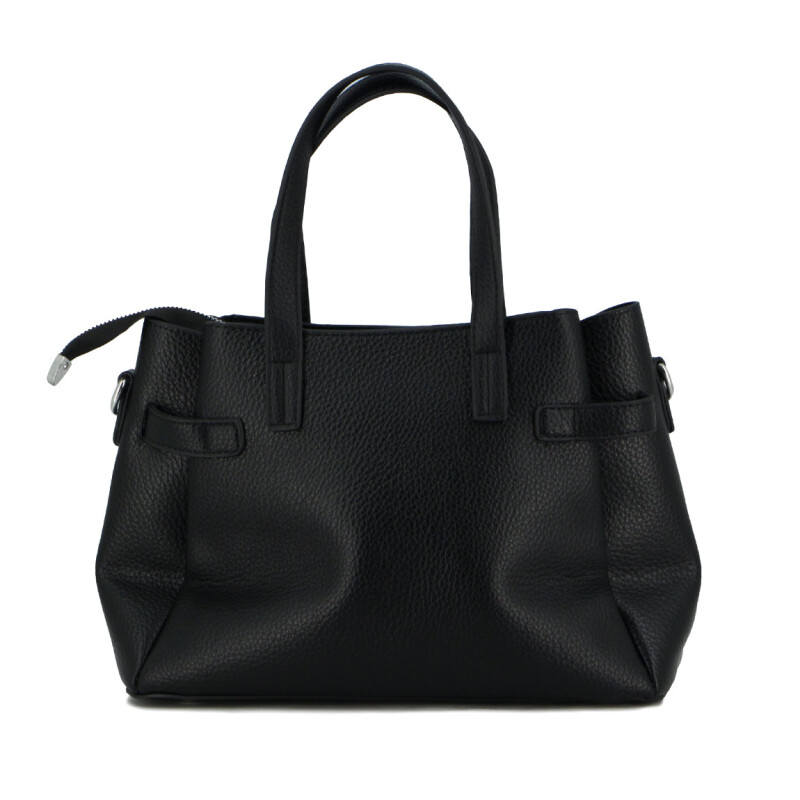 Cartera Mujer Darkness Con Correa Negro