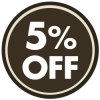 5% OFF · BBQ Cyber