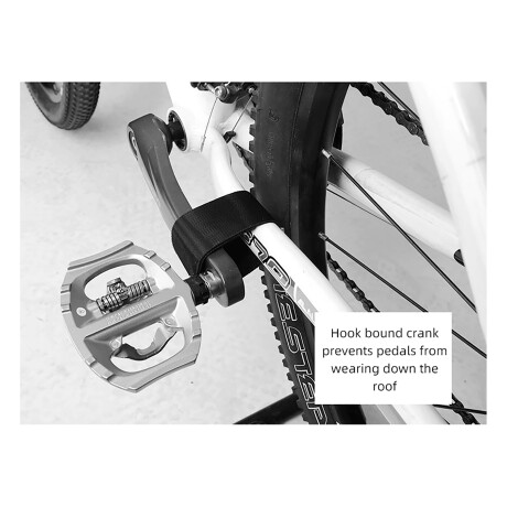 Rockbros - Porta Bicicletas para Techo de Auto XP1002 - para 2 Bicicletas. Aluminio + Goma Sintética 001