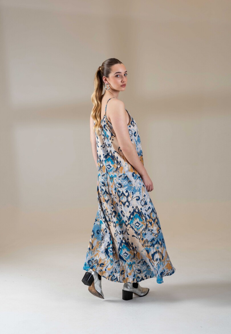 Vestido Libertad Celeste