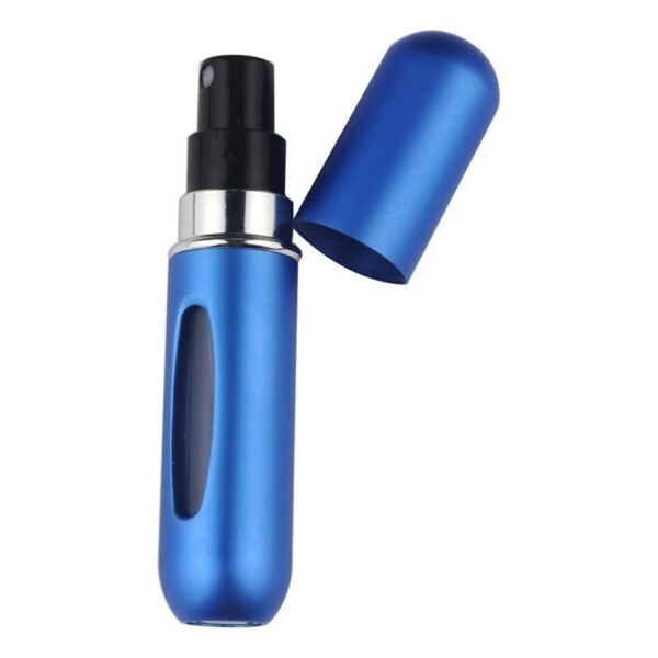 Frasco Mini Botella Recargable De Perfume Portátil X 5 Variante Color Azul