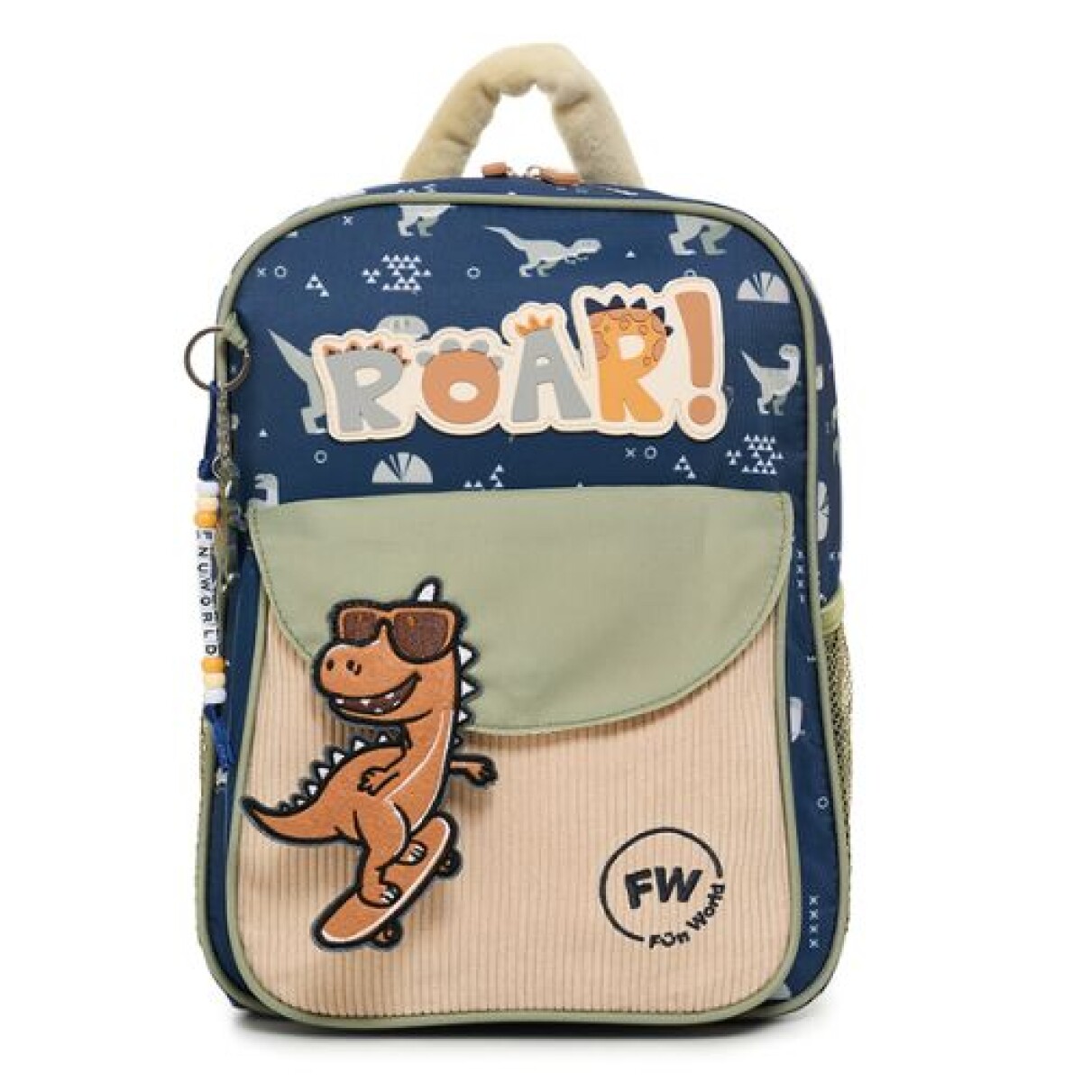Mochila kinder ROAR- Fun world - Verde 