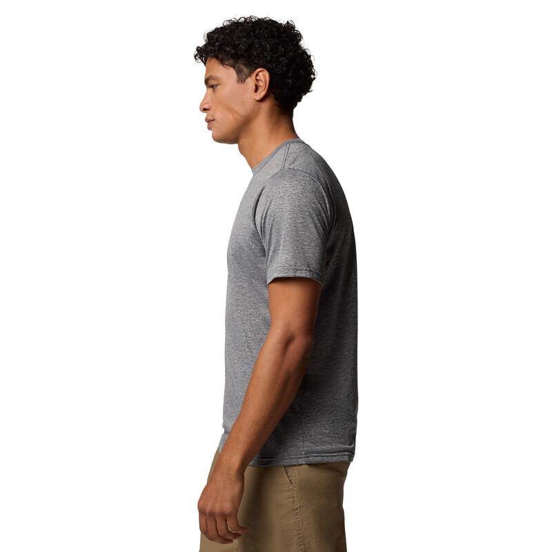 Remera Columbia Hike Crew Hombre BLACK / SHARK