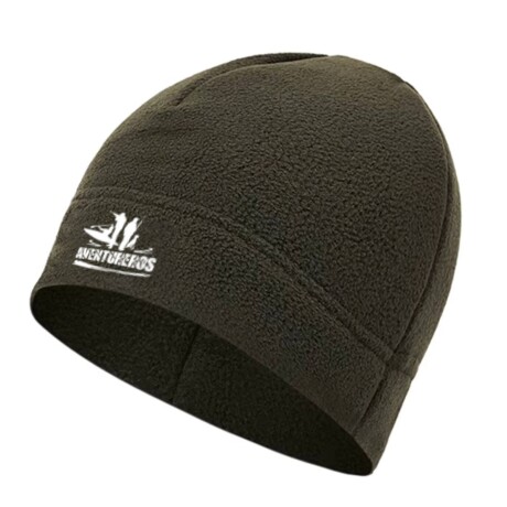 Set de gorro + cuellera en micropolar Verde