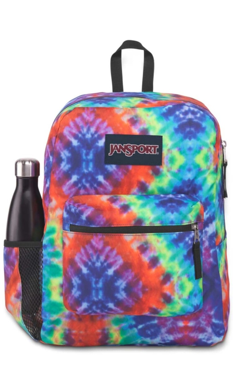 MOCHILA CROSS TOWN - RED MULTI HIPPIE DAYS 
