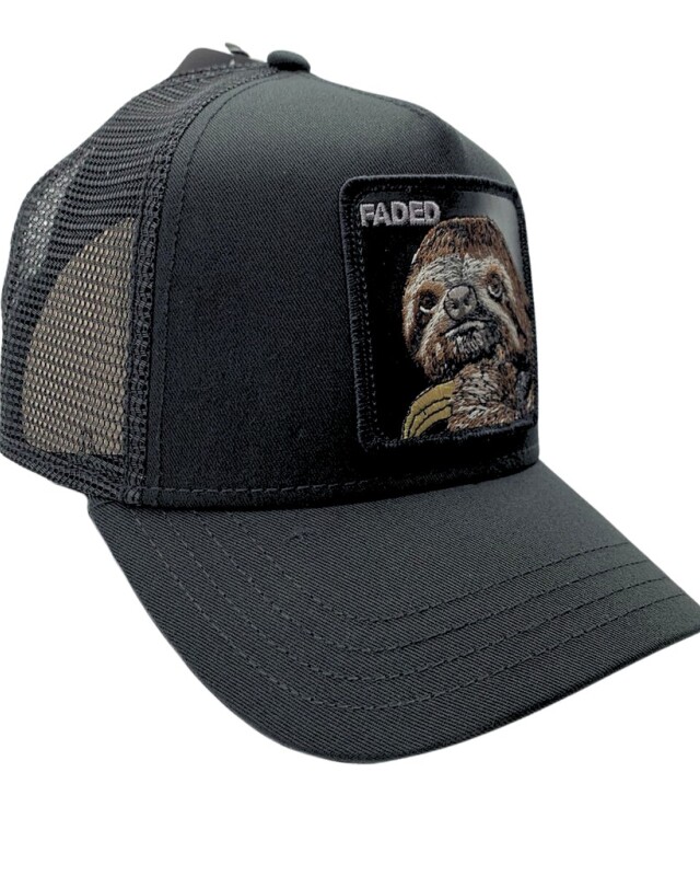 Gorra Goorin Bros Trucker Baseball - The Faded Sloth Negro