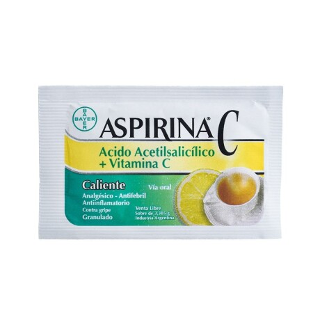 Aspirina C Caliente Sobre Aspirina C Caliente Sobre