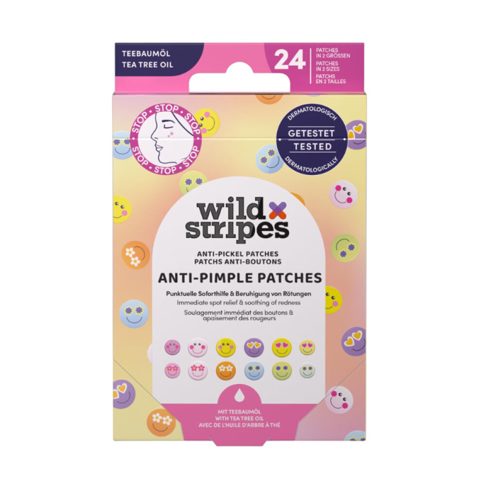 WILD STRIPES ANTI-PIMPLE PATCHES SMI 24U única