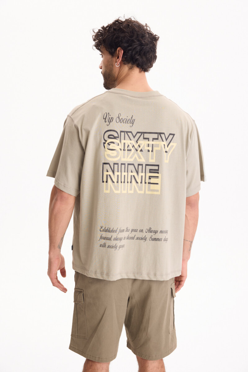 Remera Sixty Verde Oliva
