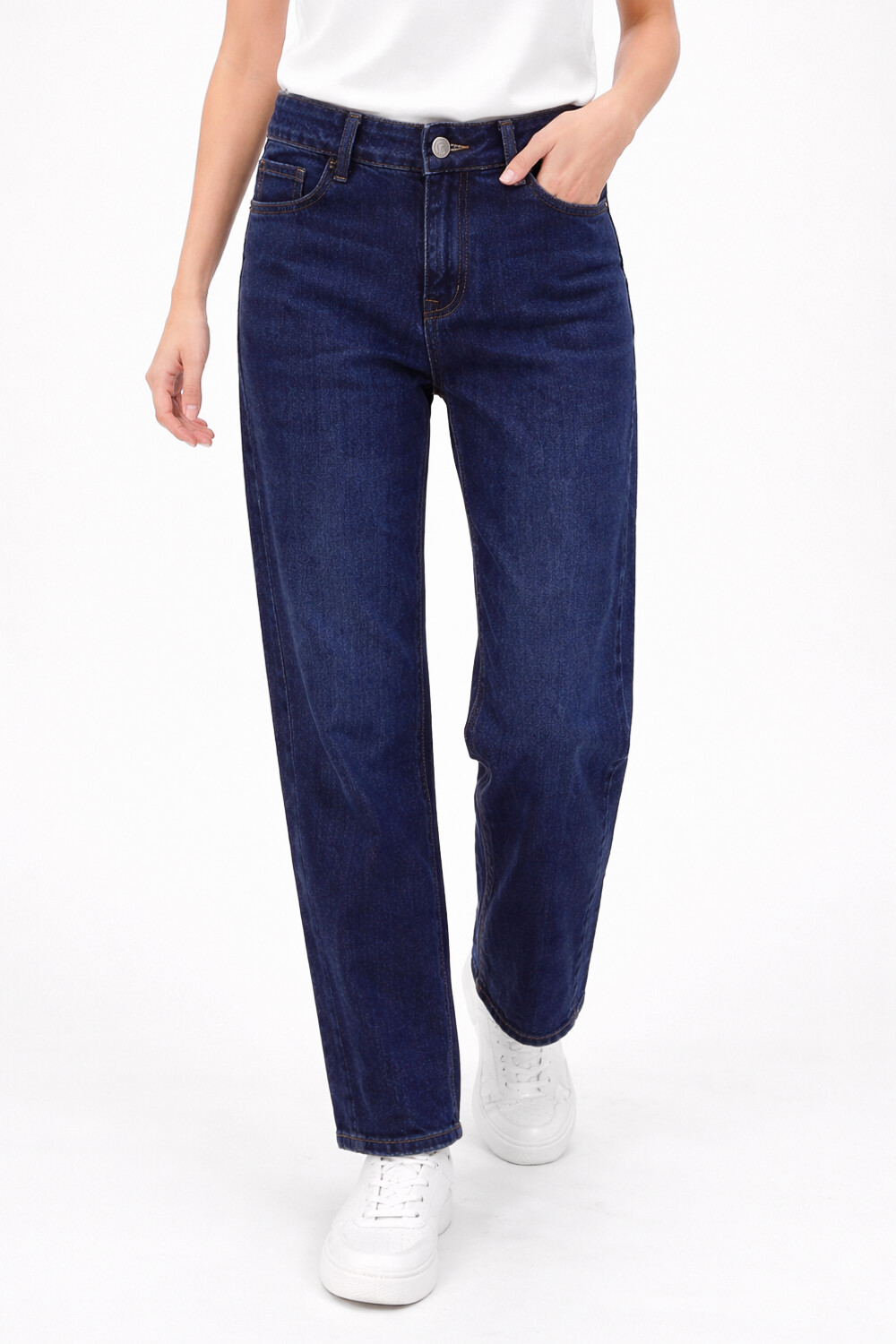 Pantalon Tile Azul Oscuro