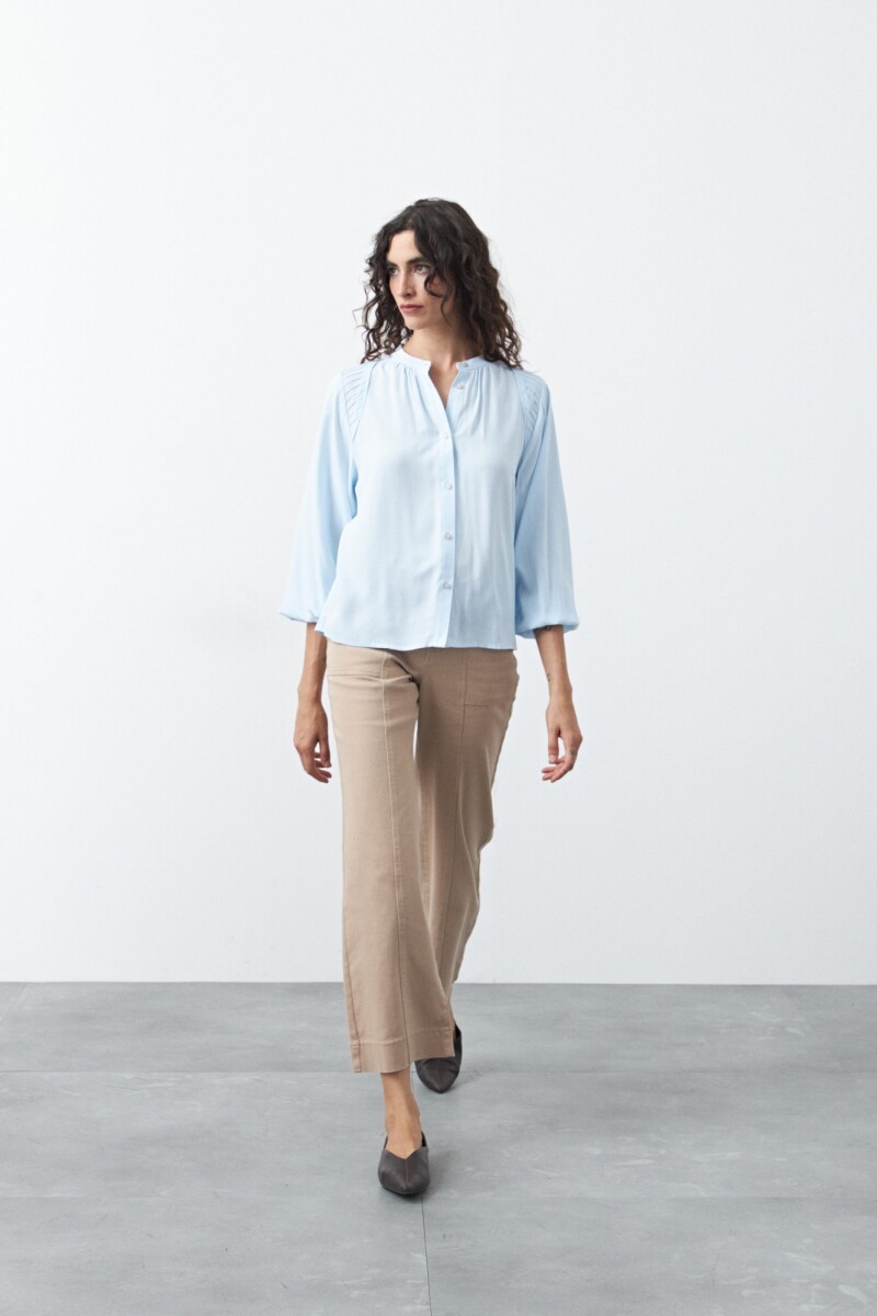 CAMISA ONA Celeste