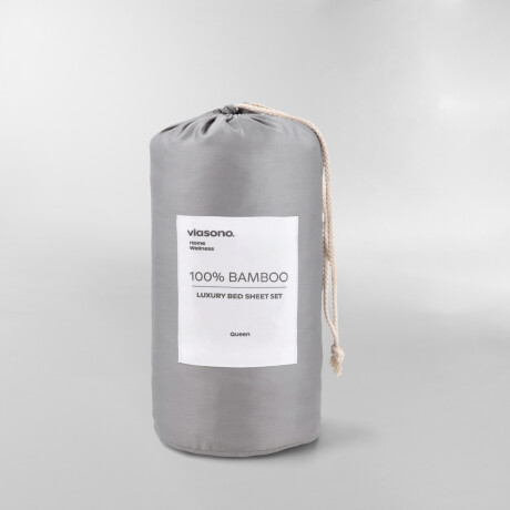 SÁBANA ORGANIC BAMBOO Gris - QUEEN