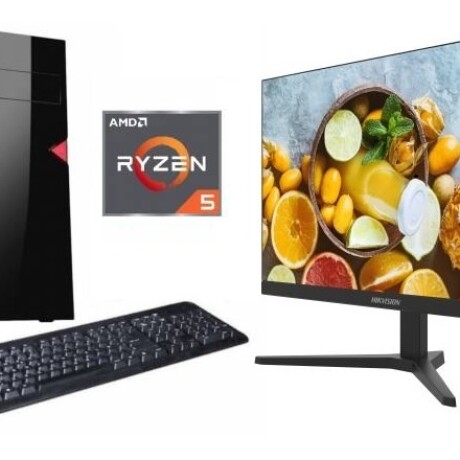 Combo Equipo Amd Ryzen 5 + Monitor 24" Nuevos! 001