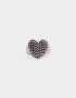Anillos Medianos y Grandes Antique Silver Anillo Antique Corazón - Plateado Antique Silver