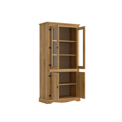 CRISTALERO BIBLIOTECA 2PTS VID+2 PTS MAD MEX056 NA CRISTALERO BIBLIOTECA 2PTS VID+2 PTS MAD MEX056 NA