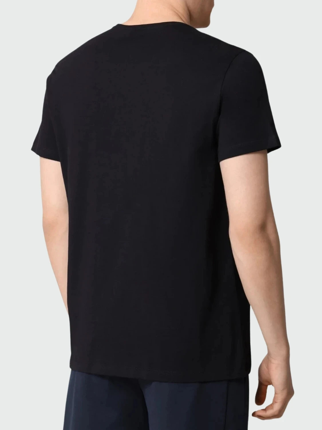 BOSS Black - Pack 2 Camisetas Interiores Algodón Logo Negro