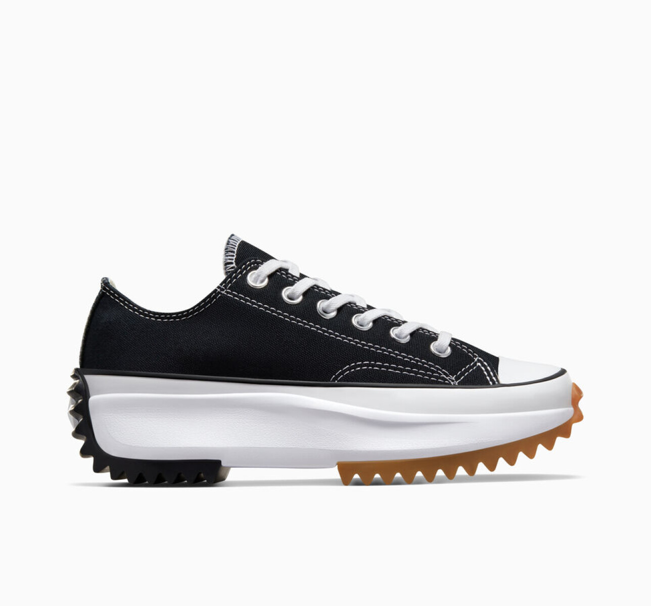 RUN STAR HIKE OX BLACK / WHITE / GUM - BLACK / WHITE / GUM 