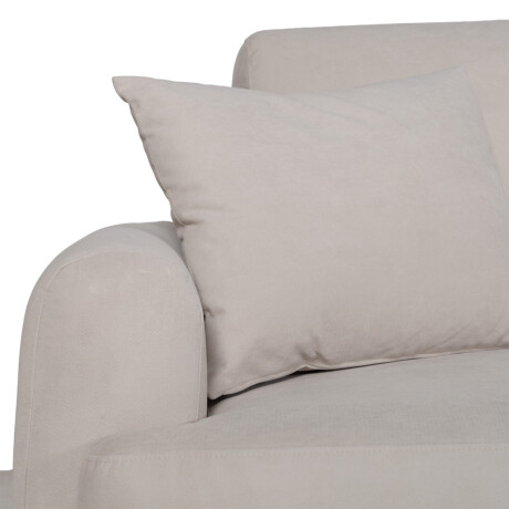 Rinconera Equilibrio - Tela Microfibra - Chaise derecho TC2029 (Tostado)