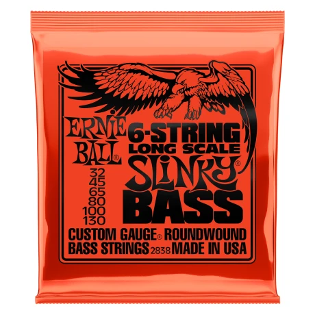 Encordado Bajo Ernie Ball Slinky 6 Str .032-.130 Encordado Bajo Ernie Ball Slinky 6 Str .032-.130