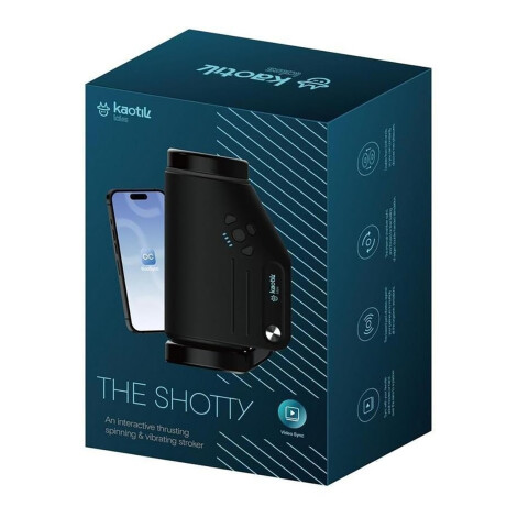 The Shotty Masturbador con App Vibrador, Empuje y Giro The Shotty Masturbador con App Vibrador, Empuje y Giro