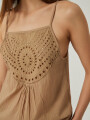 Musculosa Agra Taupe / Mink / Vison